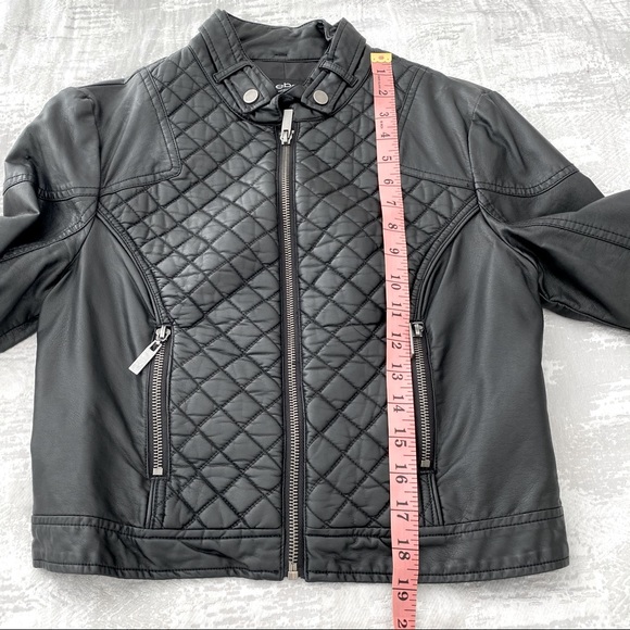 BEBE Moto Faux Leather Jacket - Picture 5 of 6